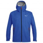 Salewa - Puez Aqua 3 PTX Jacket - Regenjacke Gr S blau