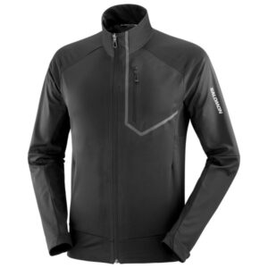 Salomon - GORE-TEX Infinium Windstopper Pro Jacket - Langlaufjacke Gr XXL schwarz/grau