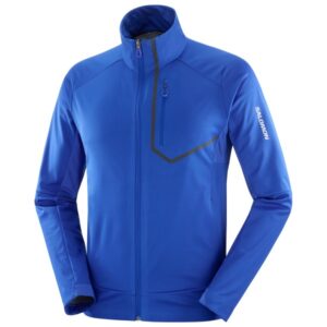 Salomon - GORE-TEX Infinium Windstopper Pro Jacket - Langlaufjacke Gr XXL blau