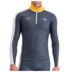 Sportful - Anima Apex Jersey - Langlaufjacke Gr M blau