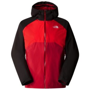 The North Face - Stratos Jacket - Hardshelljacke Gr XL rot/schwarz