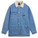 Vans - Drill Chore Denim Sherpa Coat - Freizeitjacke Gr XXL blau