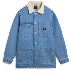 Vans - Drill Chore Denim Sherpa Coat - Freizeitjacke Gr XXL blau