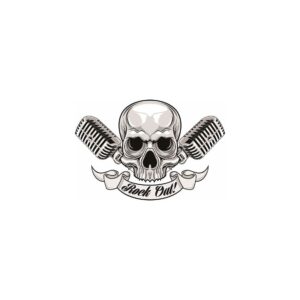 Rock Out Skull Aufkleber Sticker